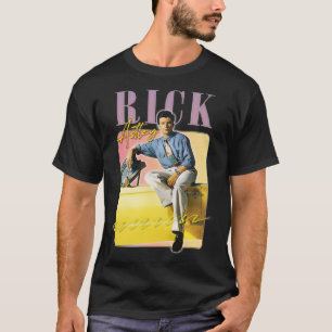 Camiseta Diseño estético Vibin de Rick Astley 80