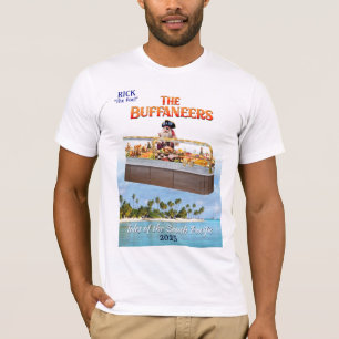 Camiseta Diseño exclusivo de "Buffaneers" de Rick Ewell