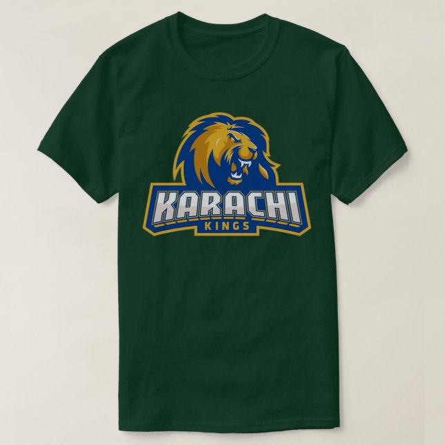 Camiseta Diseño fantástico de los reyes de Karachi (Diseño del anverso)