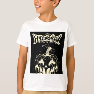Camiseta diseño feliz de halloween