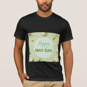 Camiseta Diseño feliz del día de mayo