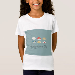 Camiseta diseño feliz día del trabajo