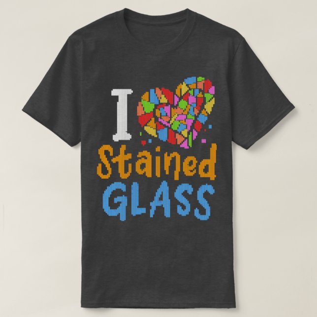 Camiseta Diseño feo de cristal contenido (Diseño del anverso)