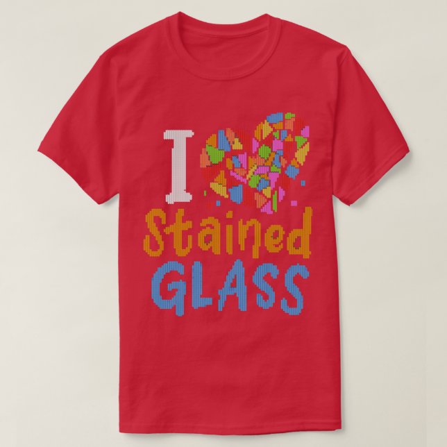 Camiseta Diseño feo de cristal contenido (Diseño del anverso)