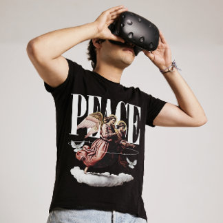 Camiseta Diseño festivo de Peace Angel