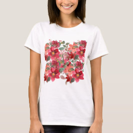 Camiseta Diseño floral