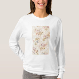 Camiseta Diseño floral con los peonies, los lirios y los