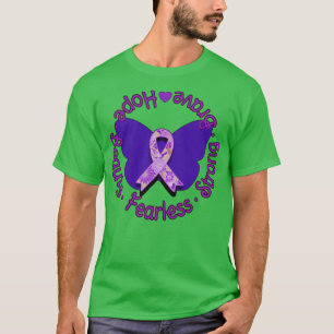 Camiseta Diseño floral de cinta de seguridad para la toma d