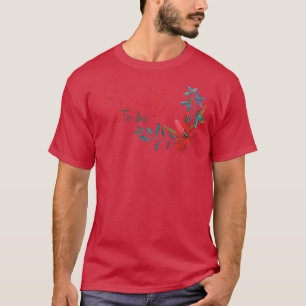 Camiseta Diseño Floral Divertido Boda Mujer Novia Por Casar
