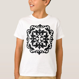 Camiseta Diseño Floral Ornamental