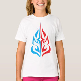 Camiseta Diseño Floral Ornamental