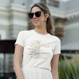 Camiseta Diseño floral - regalo perfecto para el día de la 