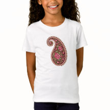 Diseño floral vintage de patrón Paisley