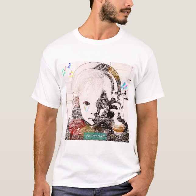 Camiseta Diseño fotográfico de época, retro y fresco (Anverso)