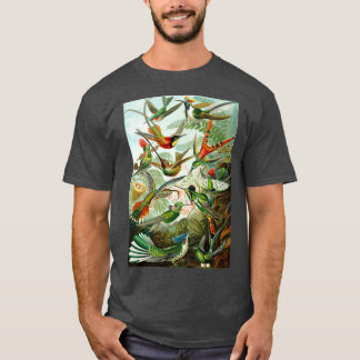 Camiseta diseño fresco vintage de aves