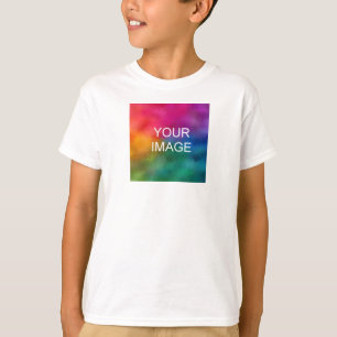 Camiseta Diseño frontal y posterior Añadir imagen a plantil