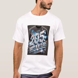 Camiseta Diseño Futurista 3D 2025