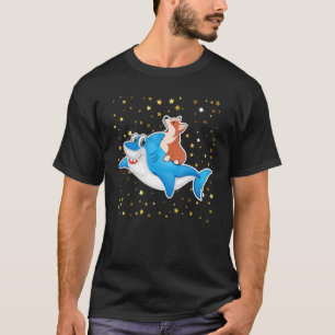 Camiseta Diseño genial de Corgi perro espacio galaxia Jawso