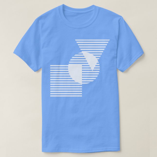 Camiseta diseño geométrico (Diseño del anverso)