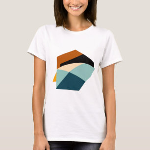 Camiseta Diseño geométrico abstracto - Patrones de formas n