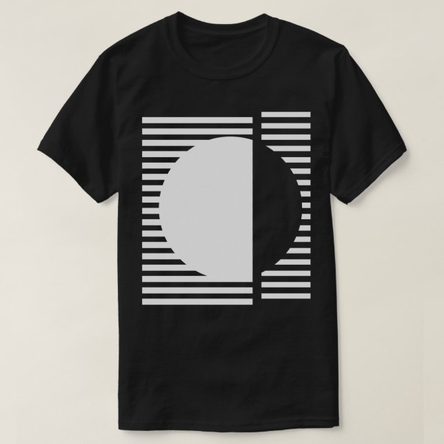 Camiseta Diseño geométrico de Bauhaus (Diseño del anverso)