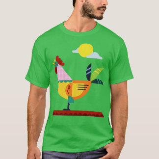 Camiseta Diseño geométrico de Chiken