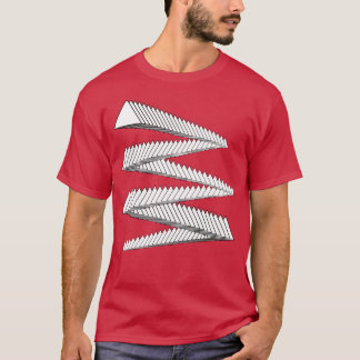 Camiseta Diseño geométrico de triángulos