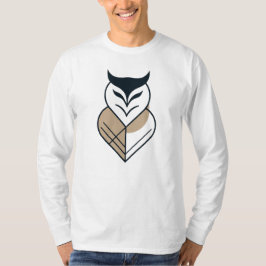 Camiseta Diseño geométrico del logotipo OWL