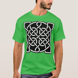 Camiseta Diseño geométrico del nudo ornamental celta 3