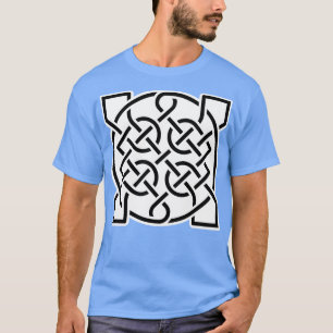 Camiseta Diseño geométrico del nudo ornamental celta 4