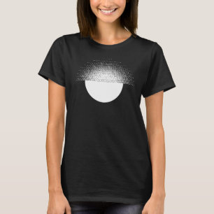 Camiseta diseño geométrico del sol