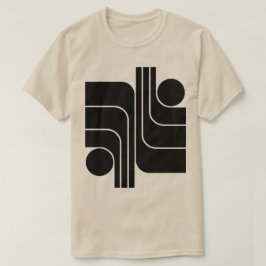 Camiseta Diseño geométrico minimalista