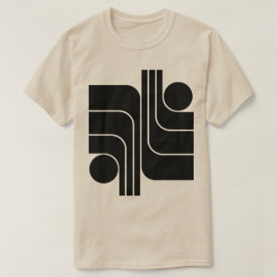 Camiseta Diseño geométrico minimalista