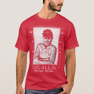 Camiseta Diseño GG Allin Punksthetic