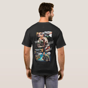 Camiseta  Diseño Glamour on wheels (Comic)