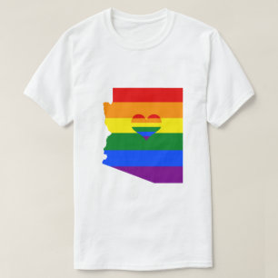 Camiseta Diseño GLBTQ de la bandera arcoiris del Orgullo Ga