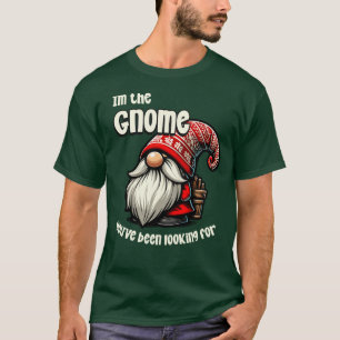 Camiseta Diseño Gnome de Navidades divertidos