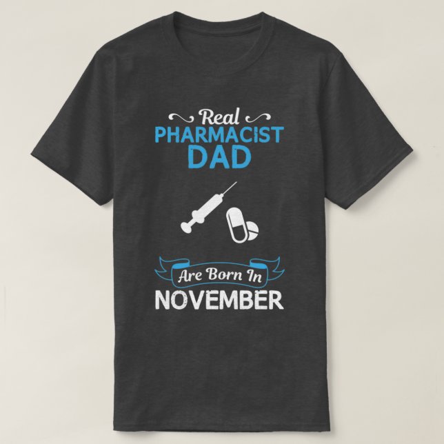Camiseta Diseño gracioso para regalo 1 en farmacia (Diseño del anverso)