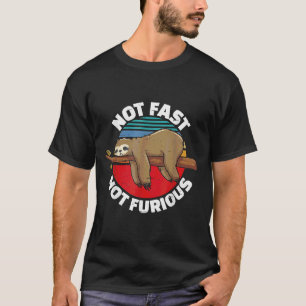 Camiseta Diseño gracioso y espumoso no rápido no falso retr