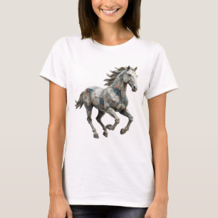 Camiseta Diseño Gráfico ARTE ABSTRACTO Gris