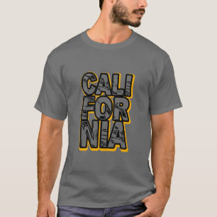 Camiseta Diseño gráfico audaz de California