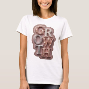 Camiseta Diseño gráfico Clásico Silver GROWTH