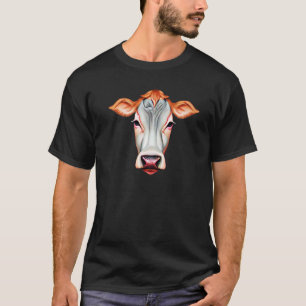 Camiseta diseño gráfico de animal de granja motivo de impre