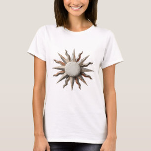Camiseta Diseño gráfico de ARTE ABSTRACTO Gris ingenioso
