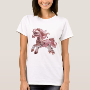 Camiseta Diseño gráfico de ARTE ABSTRACTO plateado de moda