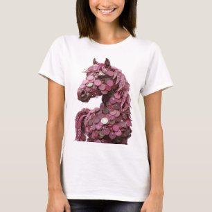 Camiseta Diseño gráfico de ARTE ABSTRACTO plateado de moda