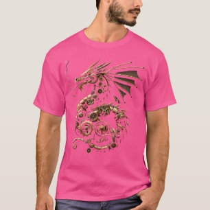 Camiseta Diseño gráfico de artes de arte Steampunk Dragon