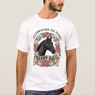 Camiseta Diseño Gráfico de Caballo de Fuego de Grabado Anti