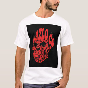 Camiseta Diseño Gráfico de Cráneo de Gorila