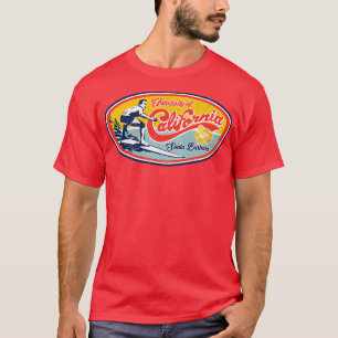 Camiseta Diseño gráfico de diseño UCSB con estilo retro de 